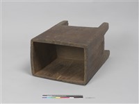 方形高腳木箱藏品圖，第7張